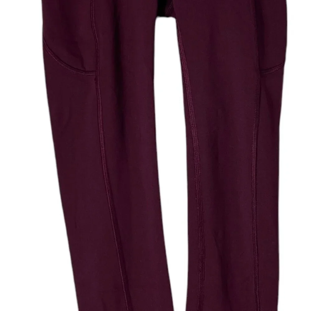 Lululemon Womens Invigorate High Rise Leggings Sz 0 Training Stretch Breathable